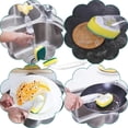 thumbnail image 5 of 1 varita para platos y 7 cabezales de repuesto, esponjas para fregar, mantiene las manos fuera del desorden, esponja para varita para platos resistente para cocina, mesa, bañeras, 5 of 5