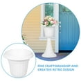 thumbnail image 4 of MIANGASTORE Pot de Fleurs Style Vintage Pot de Fleurs Pilier Romain Traditionnel pour Allée, 4 of 8