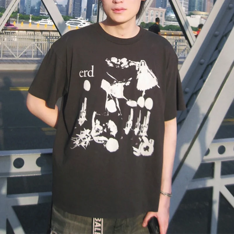 ERD enfants riches deprimes Tシャツ　XL T-shirt Enfants Riches Déprimés ERD Records T-Shirt 010 652