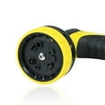 thumbnail image 1 of Yellow, Plastic High Pressure Car Wash Water Gun 10 Functions Rear Trigger Garden Water Gun, 1 of 3