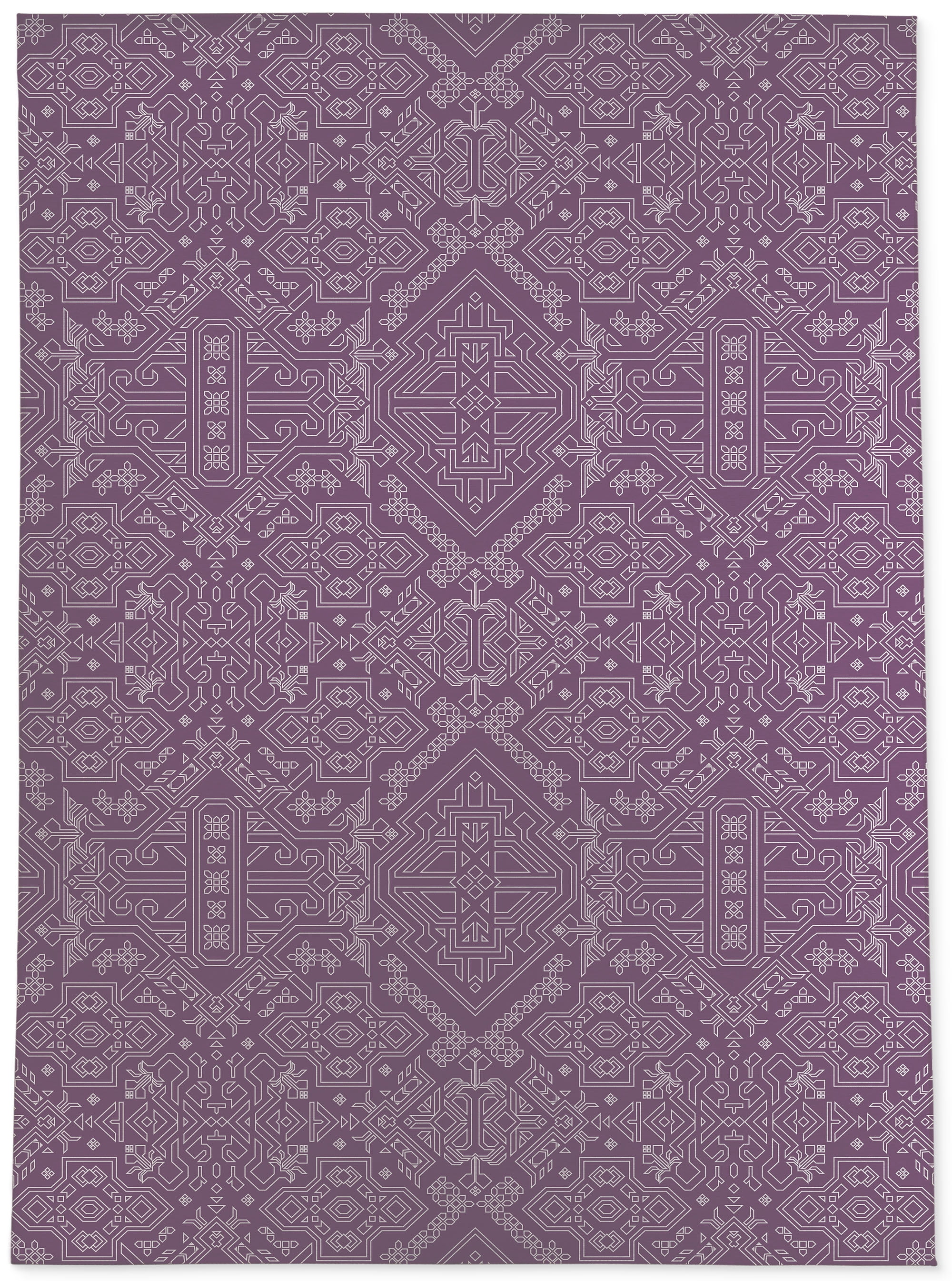 MAMLUK PURPLE Outdoor Rug By Kavka Designs