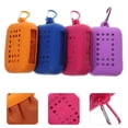 thumbnail image 2 of Shisuyan Serviette Rafraîchissante Coin Rond Polyester Rose Rouge 4 Pcs 11.8x35.4 Po, 2 of 8