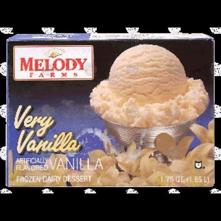 ice cream melody farms vanilla very walmart oz