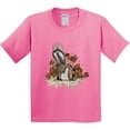 thumbnail image 3 of Inktastic Squirrel Superhero Landing with Acorns Youth T-Shirt, 3 of 5