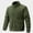 Army Green, variant on Zylanna Men's Casual Winter Jackets, Outdoor Long Sleeve Warm Full Zip Coats for Mens Army Green
