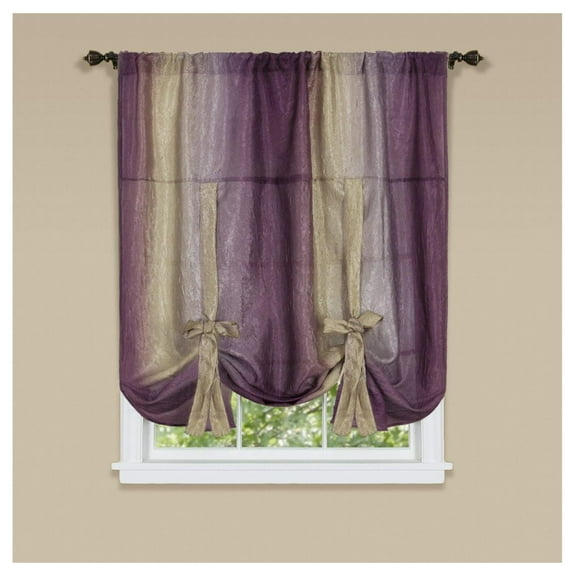 QUIRhait Ombre Tieup Shade 50x63 - Aubergine