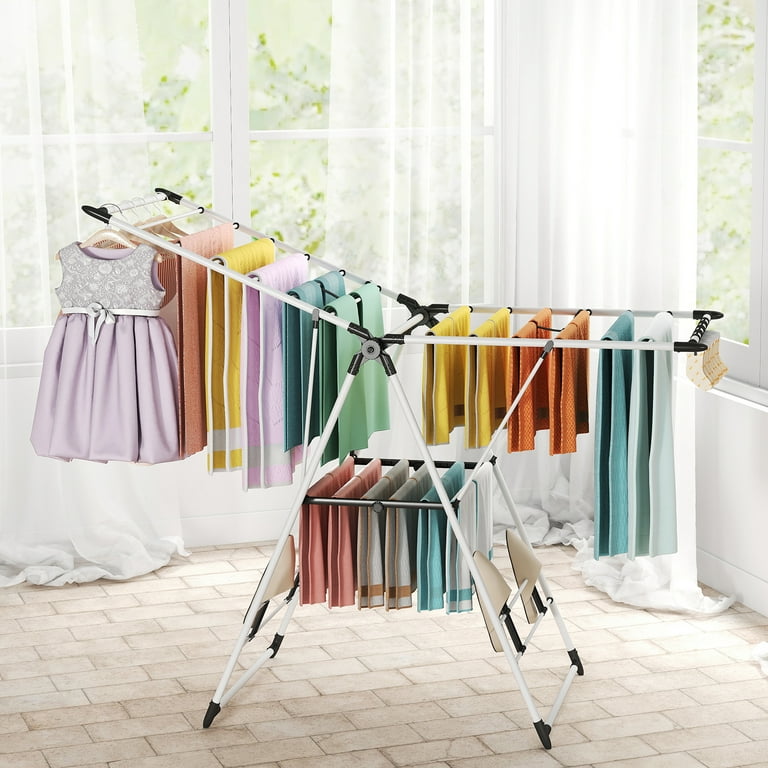 Vebreda Clothes Drying Rack – Folding Indoor/Outdoor Portable