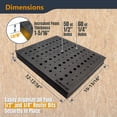 thumbnail image 4 of Insertos de almacenamiento de bits de enrutador POWERTEC para 110 bits 71046, 4 of 7