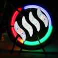 thumbnail image 1 of Luces Led para Radios de Bicicleta, Pack de 8 Piezas, Luces de Cristal Morado para Radios de Bicicleta, 4 Colores, para Decoración, 1 of 5