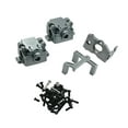 thumbnail image 4 of RC Car Upgrades Parts Accessory Gearbox Shell Cover RC Car Metal Parts for Wltoys 1:28 284161 284010 284131 P929 P939 RC Car Gray, 4 of 8