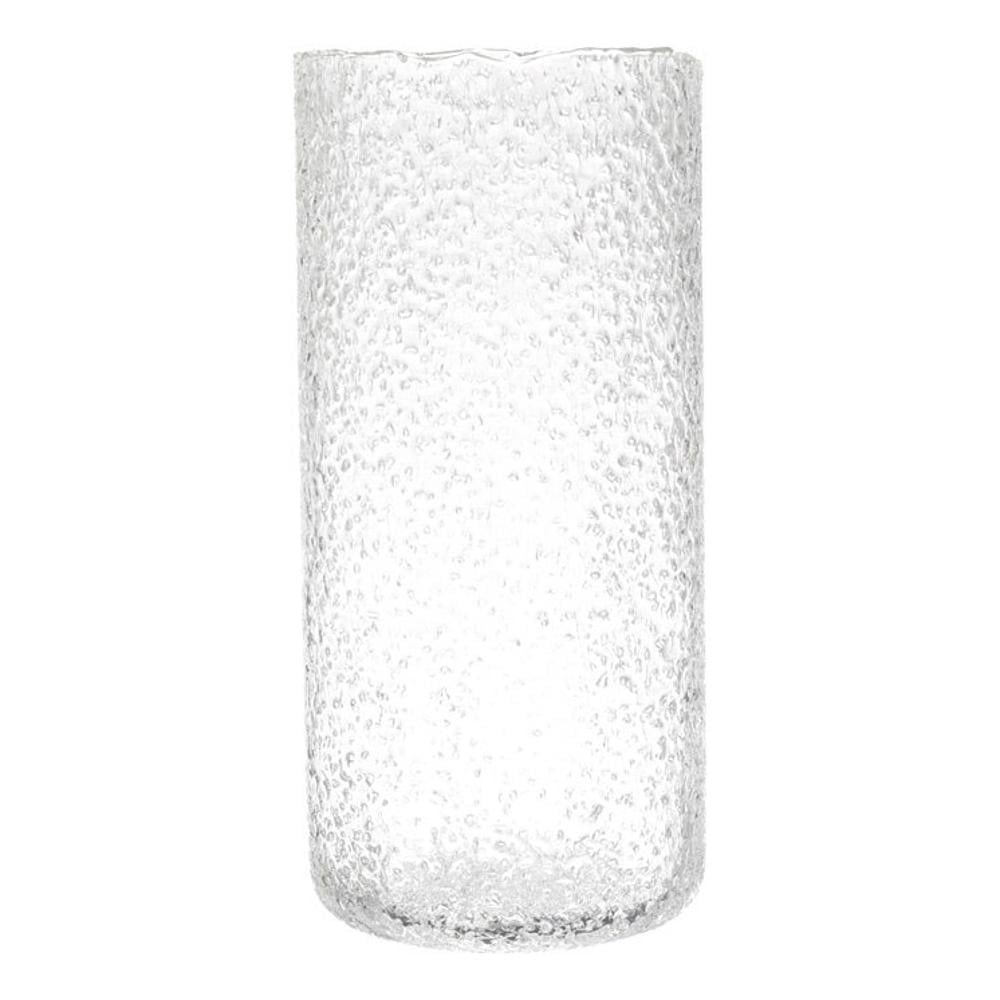 Creative CoOp DF6667 Clear Seeded Glass Vase