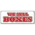 thumbnail image 2 of SignMission B-We Sell Boxes We Sell Boxes Banner Sign - Sale Box Boxes Saling Packing Package Packaging Ship Shipping, 2 of 4