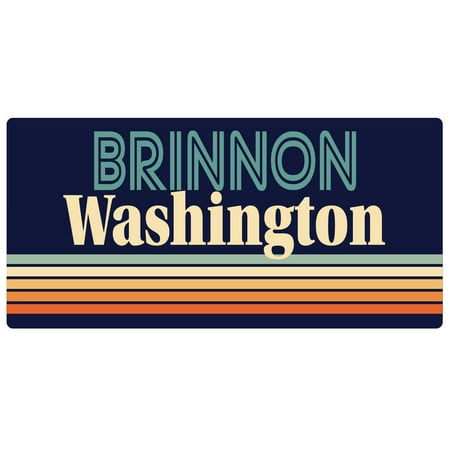 

Brinnon Washington 5 x 2.5-Inch Fridge Magnet Retro Design