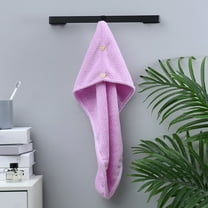 Wovilon Microfiber Hair Towel, 1 pack Hair Turbans for Wet Hair, Drying Hair Wrap Towels for Curly Hair Women Anti Frizz