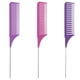 thumbnail image 1 of Peine de tejido Resaltando coloración Doloring Pin de acero inoxidable Pin Combs Styling DIY Herramientas Accesorios Regalos Principiante Púrpura 3 paquetes AweSitey CE011621-05, 1 of 7