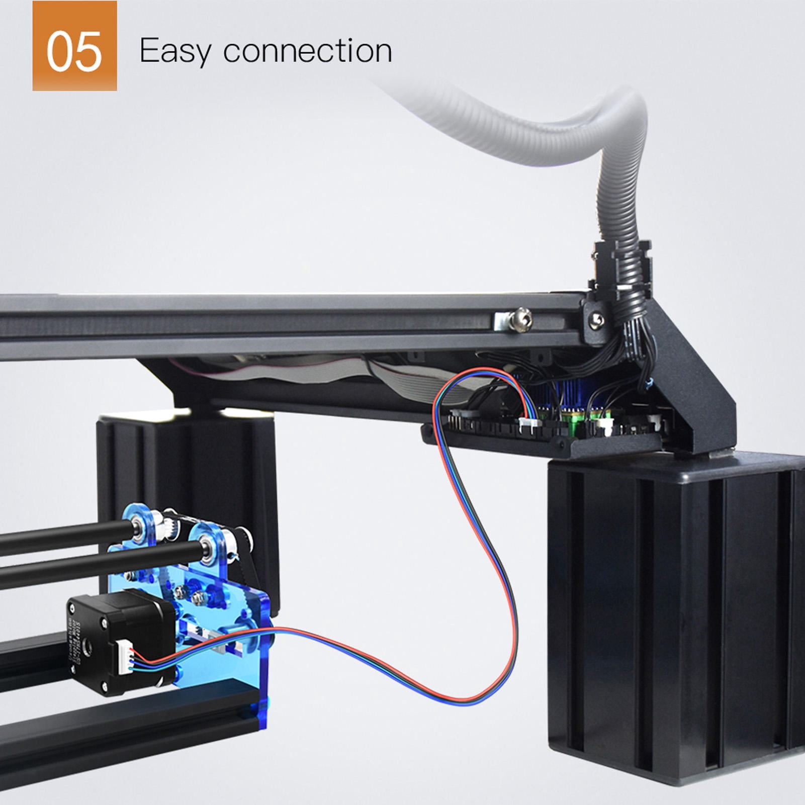 Yajisi Laser Rotary Roller Engraver – Automatic, Adjustable Width 20‑80 mm, Plug‑and‑Play for Cylindrical Objects, Compatible with LaserGRBL & LightBurn