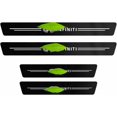thumbnail image 1 of SURJDE Car Door Protector Set 4Pcs Car Door Edge Protector Carbon Fiber Leather Front/Rear Door Sill Scuff Plate Guard Multiple Styles (for Infinit i), 1 of 7