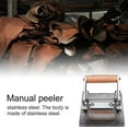 thumbnail image 4 of COYEUX Manual Leather Thinning Machine, Leather Splitter Machine, Working Width100mm, The Thickest Feed Thickness 10mm, for Craft DIY Cutting Tool, 4 of 7