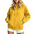 thumbnail image 6 of Hoodies for Women Drawstring Pullover Hoodie Long Sleeve Womens Hooded Sweatshirt, 6 of 7