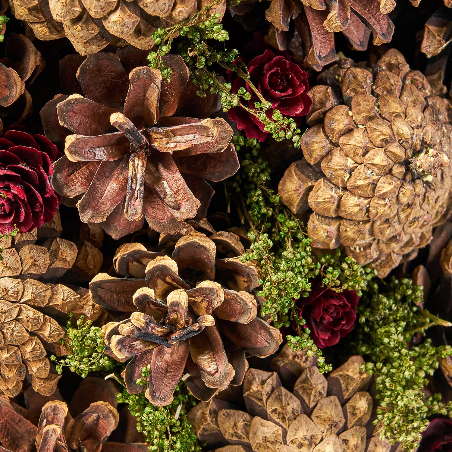 Kepooman Pre-Lit Table Top Christmas Tree, Mini Christmas Tree, Small Artificial Christmas Pine Cone Tree for Table Kitchen Holiday Decor, Natural Kepooman Pre-Lit Table Top Christmas Tree, Mini Christmas Tree, Small Artificial Christmas Pine Cone Tree for Table Kitchen Holiday Decor, Natural