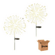 thumbnail image 1 of Luz Solar De Fuegos Artificiales  Bloosom Luz De Jardín 200 Led 2pcs Blanco Calido, 1 of 5