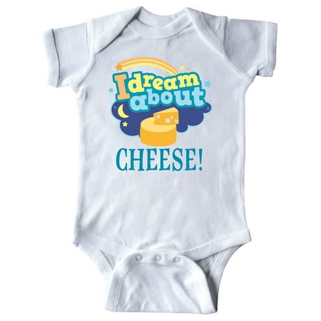 

Inktastic Dream About Cheese Gift Baby Boy or Baby Girl Bodysuit