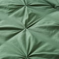thumbnail image 6 of Flymme Queen Comforter Set with Sheets 7 Pieces Dark Green Bed in a Bag Queen Size Bed Set Soft Microfiber Pinch Pleat Bedding Set for All Season, 6 of 8