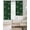 Green White Dark Green, variant on Green Christmas Tree Blackout Curtains for Bedroom, Thermal Insulated Window Treatment, Winter Cane Candy Xmas Pine Stars Grommet Top Blackout Draperies and Drapes for Basement 27.5"x39" 2 Panels