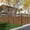 brown, variant on Mondaria 6 ft x 6 ft Semi-Private Fence Panel with 1 Post, WPC Composite Outdoor Fence for Backyard, Garden and Pool, Brown
