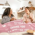 thumbnail image 3 of Inspirational Blanket Gifts for Women, New Beginning Gifts for Women, Farewell Going Away Gifts for Friends, Throw Blanket 50x60, Divorce Gifts for Women, Friends Birthday Christmas Blanket, 3 of 6