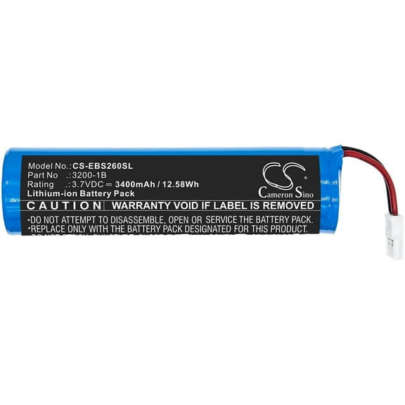 3400mAh Eschenbach 3200-1B Battery for Visolux Digital HD