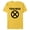 Yellow, variant on Marvel Deadpool Wade Wilson X-Force Trainee Outline - Short Sleeve Blended T-Shirt for Adults - Customized-Yellow