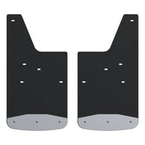 LUVERNE 251450 Front 12-Inch x 23-Inch Textured Rubber Mud Guards, Select Chevrolet Silverado 2500, 3500 HD, 2 Flaps