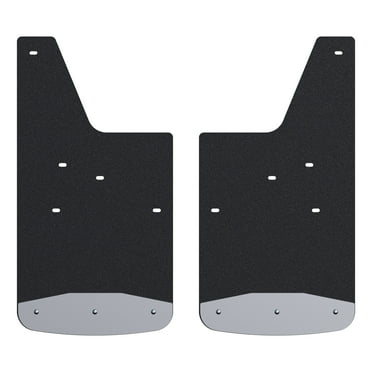 LUVERNE 251450 Front 12-Inch x 23-Inch Textured Rubber Mud Guards, Select Chevrolet Silverado 2500, 3500 HD, 2 Flaps