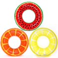 thumbnail image 1 of Flotadores inflables para piscina de frutas, tubos de natación, anillos, tubos inflables, juguetes acuáticos divertidos para adultos, suministros para fiestas en la playa, 3 uds., 1 of 5