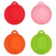 thumbnail image 1 of 4 tapas de silicona para latas de comida de mascotas, universales, reutilizables, para perros y gatos (color aleatorio), 1 of 5