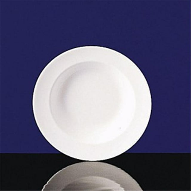 Ten Strawberry Street Classic White - Rim Shape 12 Inch Soup Bowl - Set Of 6
