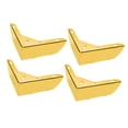 thumbnail image 4 of deevoka 4Pcs Furniture Legs Decor Classical Replacement for Worktop Living Room Home Gold, 4 of 9