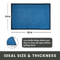thumbnail image 5 of Envelor Front Door Mat Indoor Outdoor Entrance Doormat Non Slip Durable Floor Mat for Entry Mat Kitchen Rugs Home Decor Rugs Heavy Duty Mat Welcome Mat, 24 x 36 Inches, Blue, 5 of 7