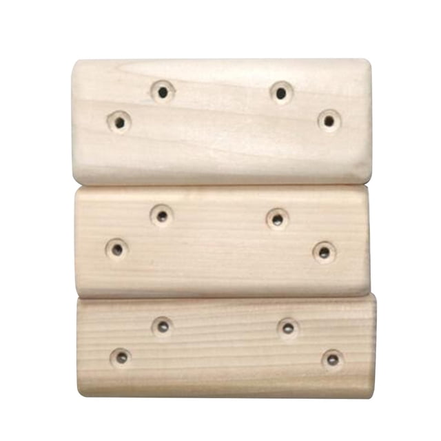 3 tablas de escalada para dedos, entrenamiento de parte superior del cuerpo, fortalecedor de agarre de mano para de búlder.