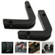 thumbnail image 2 of Juego de 6 ganchos pequeños para almacenar pesas, de plástico, en forma de V, para colgar pesas en la pared, accesorios de almacenamiento para barra de fitness, 2 of 7