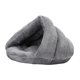 thumbnail image 2 of Cama relajante para perros, nido cómodo y esponjoso, ideal para regalar. Incluye tumbona desmontable. Gris l, 2 of 8