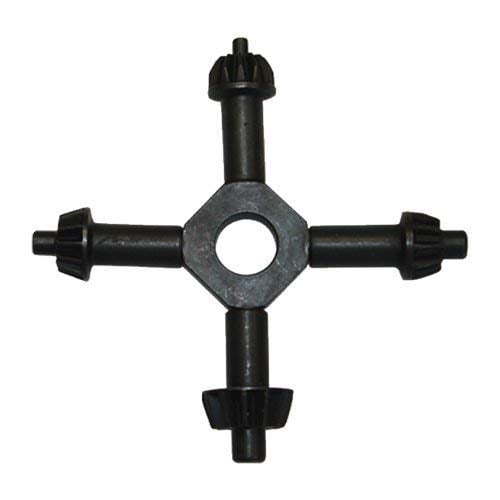 Superior Electric S4-TL Universal 4 in 1 Drill Chuck Key for Drill Chucks (Large) - Pilot Shank 3.9-6.0-8.0-6.9