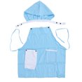 thumbnail image 1 of Delantal con capucha y paño de cocina para adultos para cocinar, hornear y hacer catering. Héroe de cocina impermeable., 1 of 8