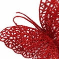 thumbnail image 4 of TureClos - 6 adornos navideños artificiales de mariposas realistas, 4 of 4