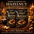 thumbnail image 2 of Fasig's Coffee Co. Hazelnut Medium Roast Ground Coffee - 2 pack - 10 oz, 2 of 5