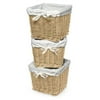 Burlington Set of 3 Small Storage Baskets, Natural