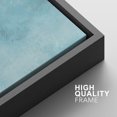 thumbnail image 4 of PixonSign Framed Wall Art Set Pastel Watercolor Blue Grunge Landscapes Abstract Nature Wilderness Modern Art Decorative Minimal Relax/Calm for Living Room, Bedroom, Office - 16"x24"x3 Black, 4 of 5