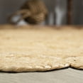 thumbnail image 5 of JONATHAN Y ANSA 6' Round Area Rug, Daisy Hippy Jute Medallion Circle - Natural, RNF114A-6R, 5 of 5