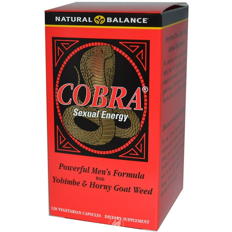 Natural Balance Cobra 120 Vcap, Pack of 2 